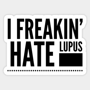 Lupus Support Design Sticker